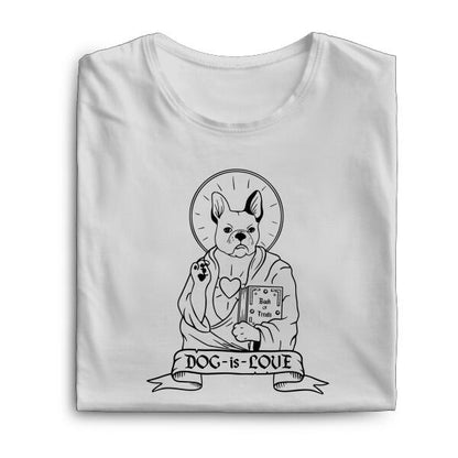 Unisex T-Shirt - DOG is LOVE - Personalisierbar