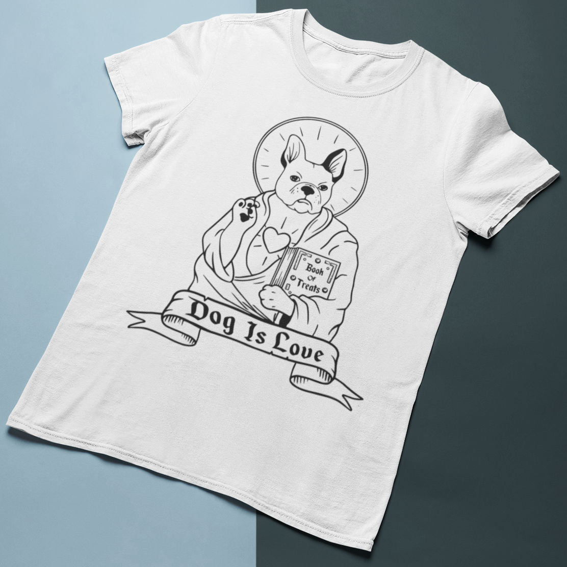 Unisex T-Shirt - DOG is LOVE - Personalisierbar