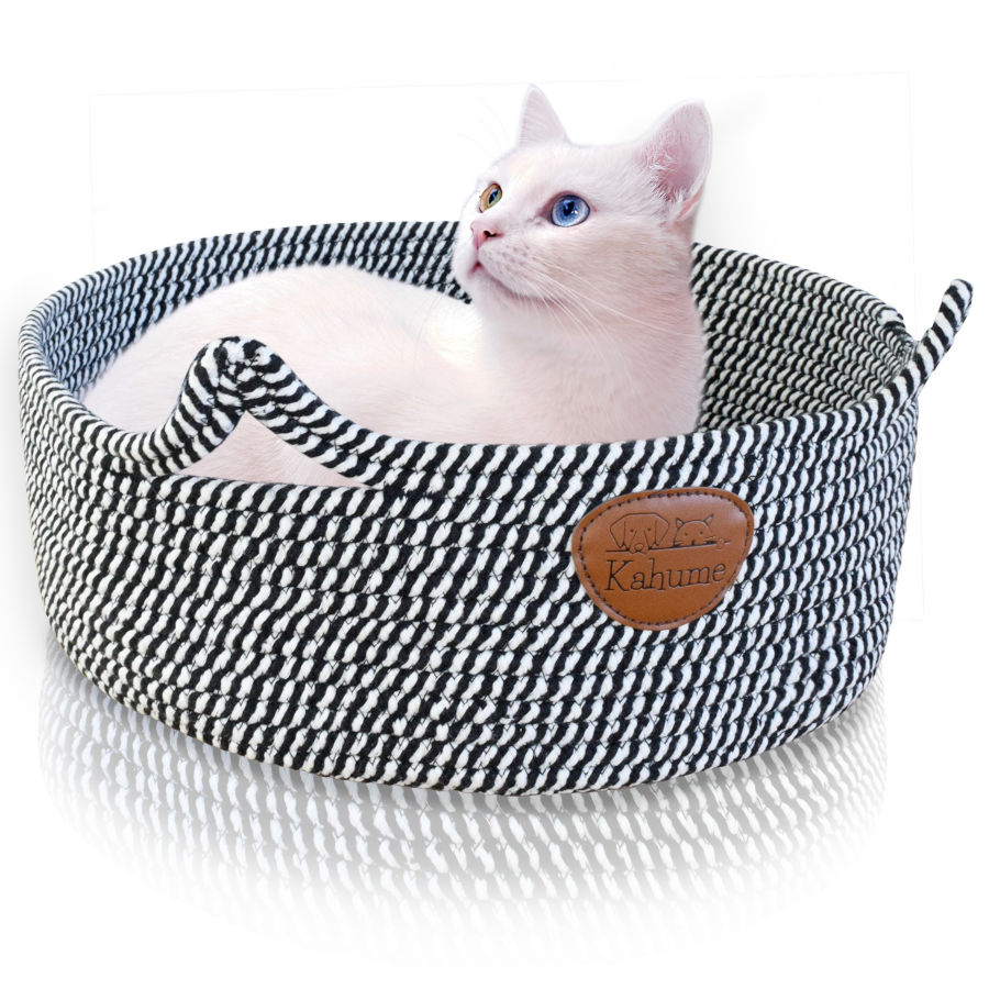 Wicker cat clearance basket carrier