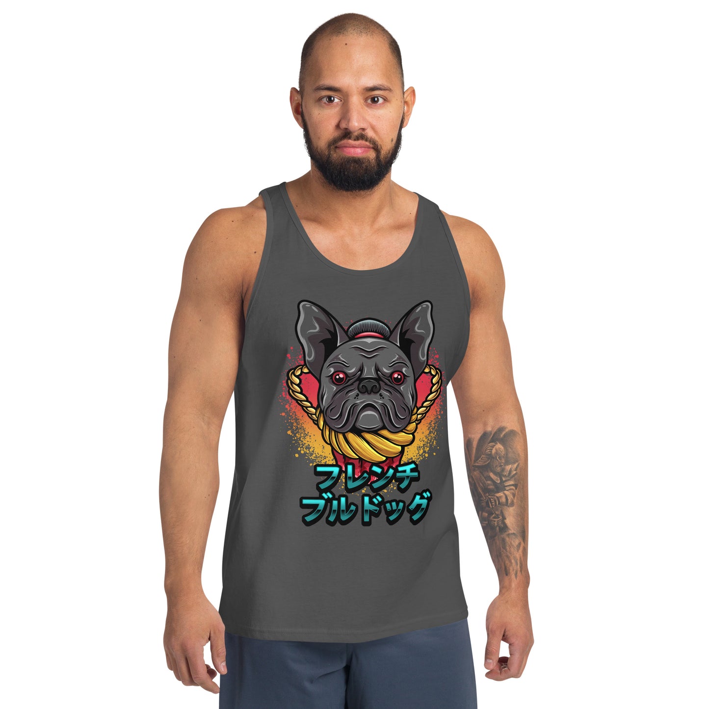 Französische Bulldogge Sumo - Unisex Tank-Top