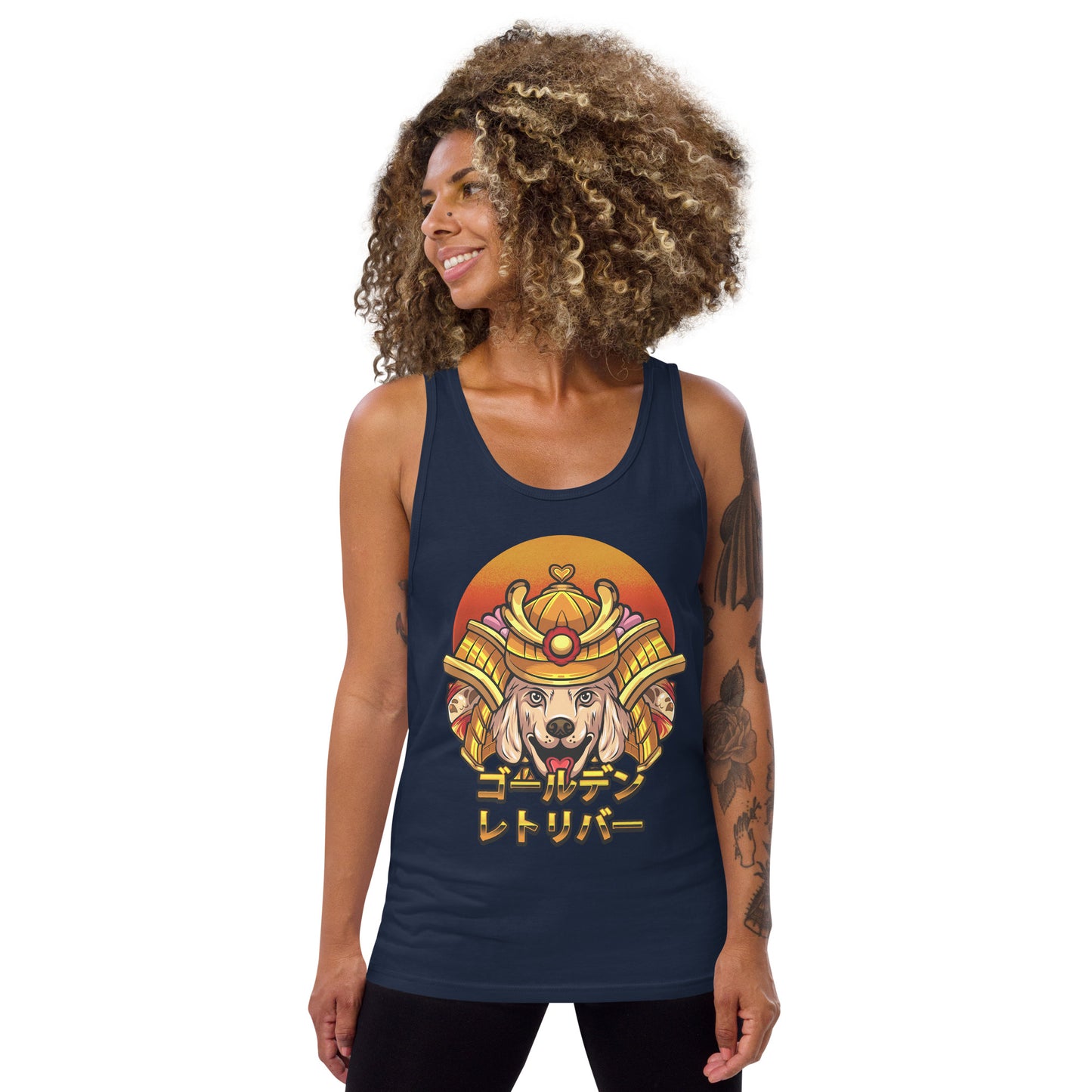 Golden Retriever Monku - Unisex Tank-Top