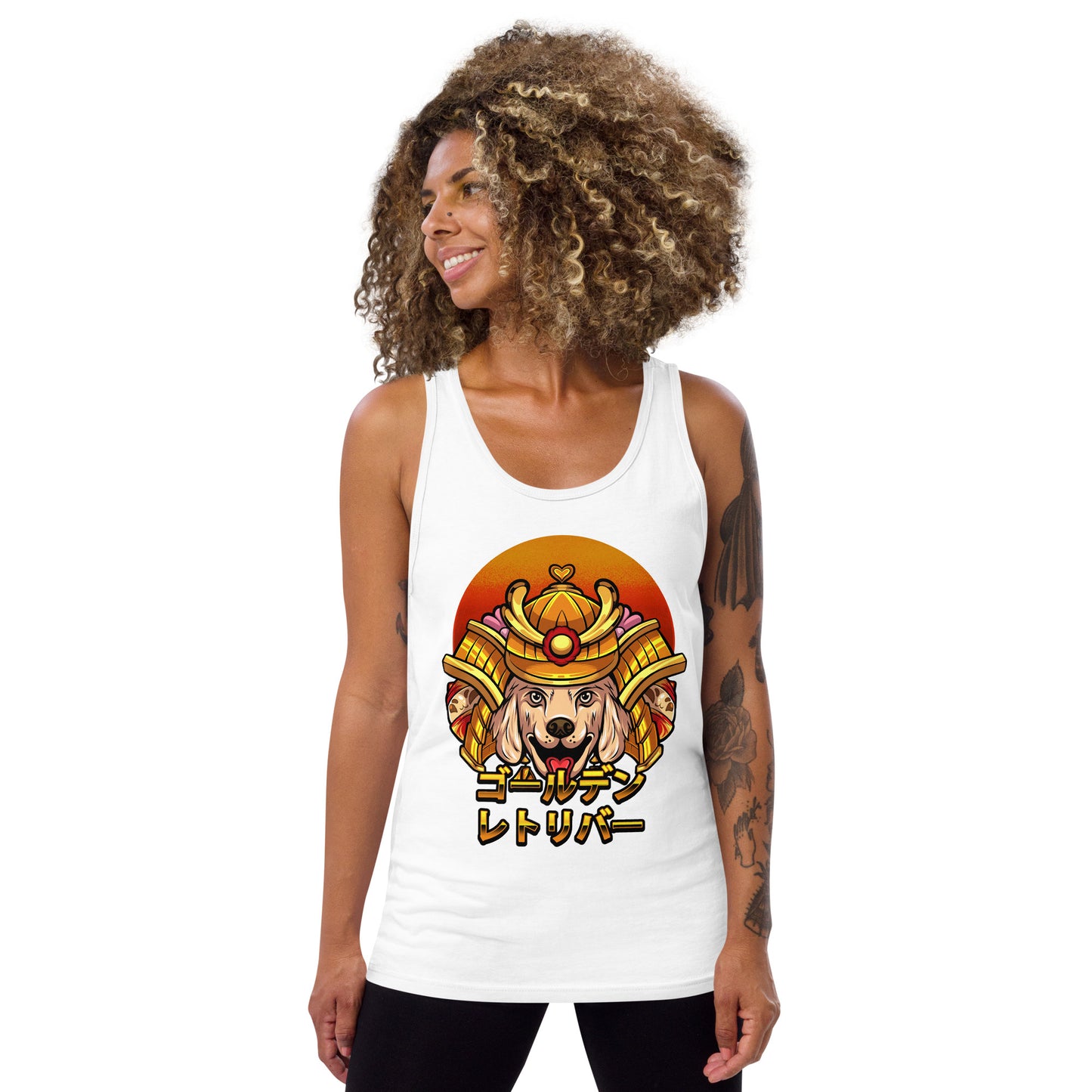 Golden Retriever Monku - Unisex Tank-Top