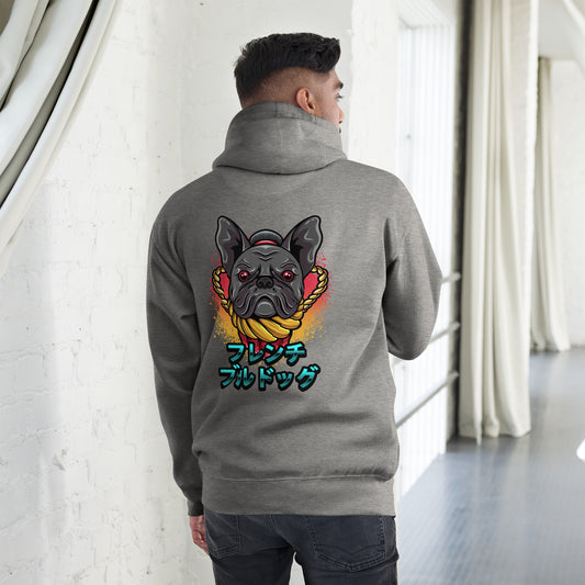 Französische Bulldogge Sumo - Unisex Kapuzenpullover