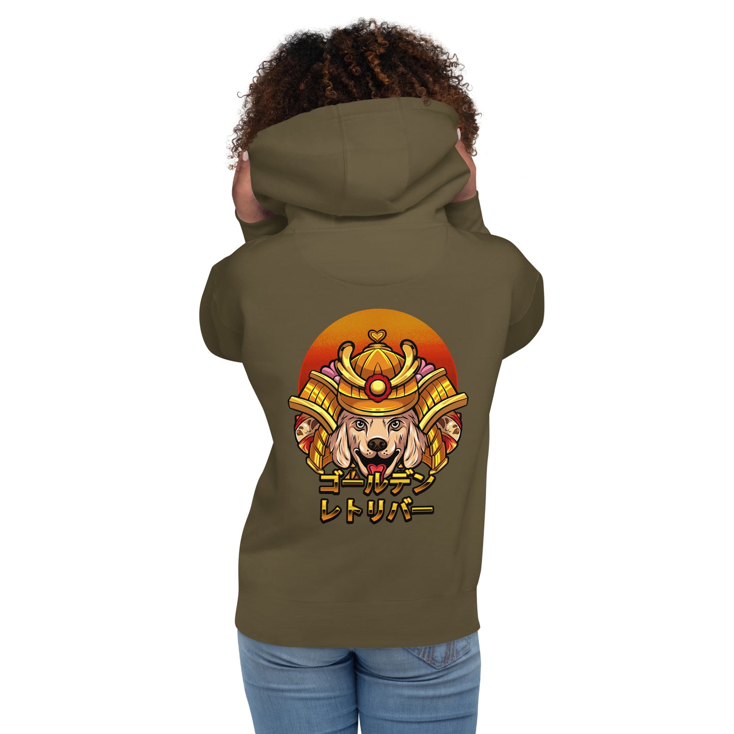 Golden Retriever Monku - Unisex Kapuzenpullover