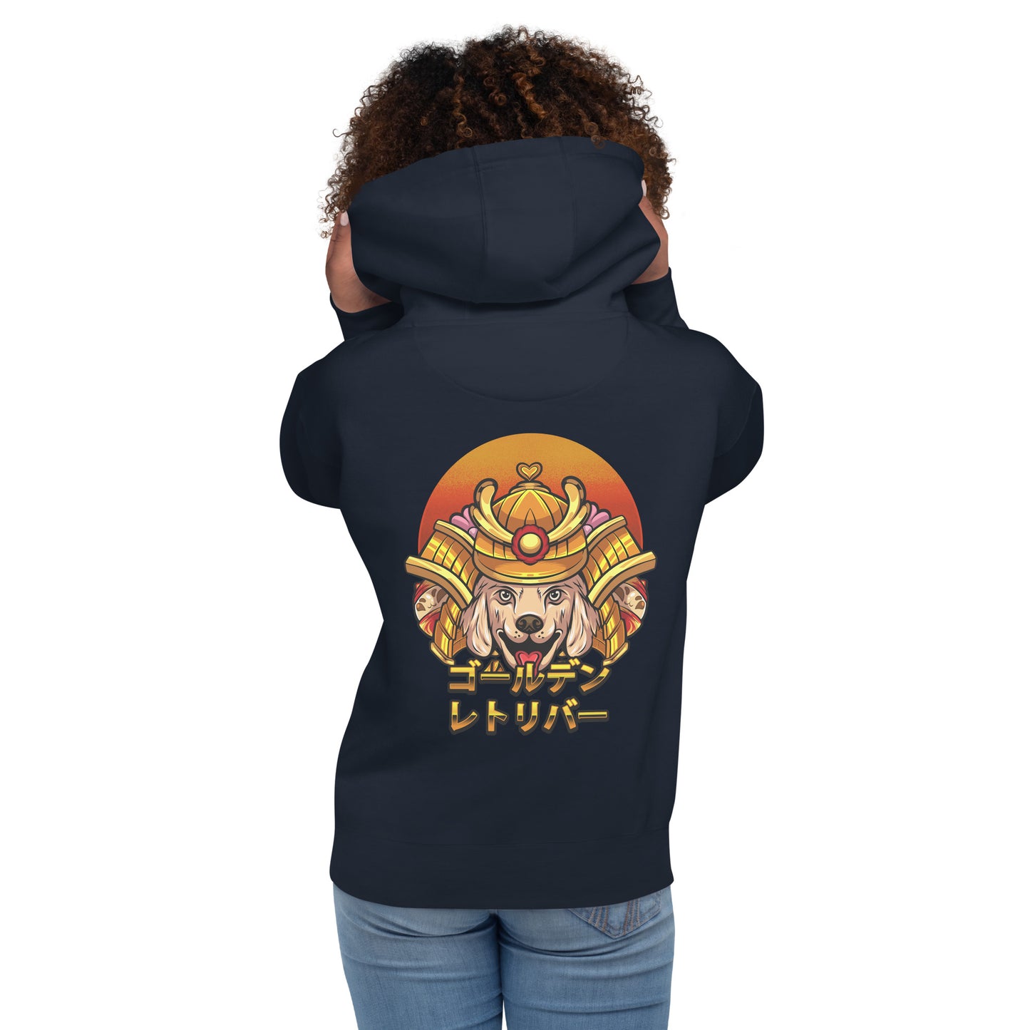 Golden Retriever Monku - Unisex Kapuzenpullover