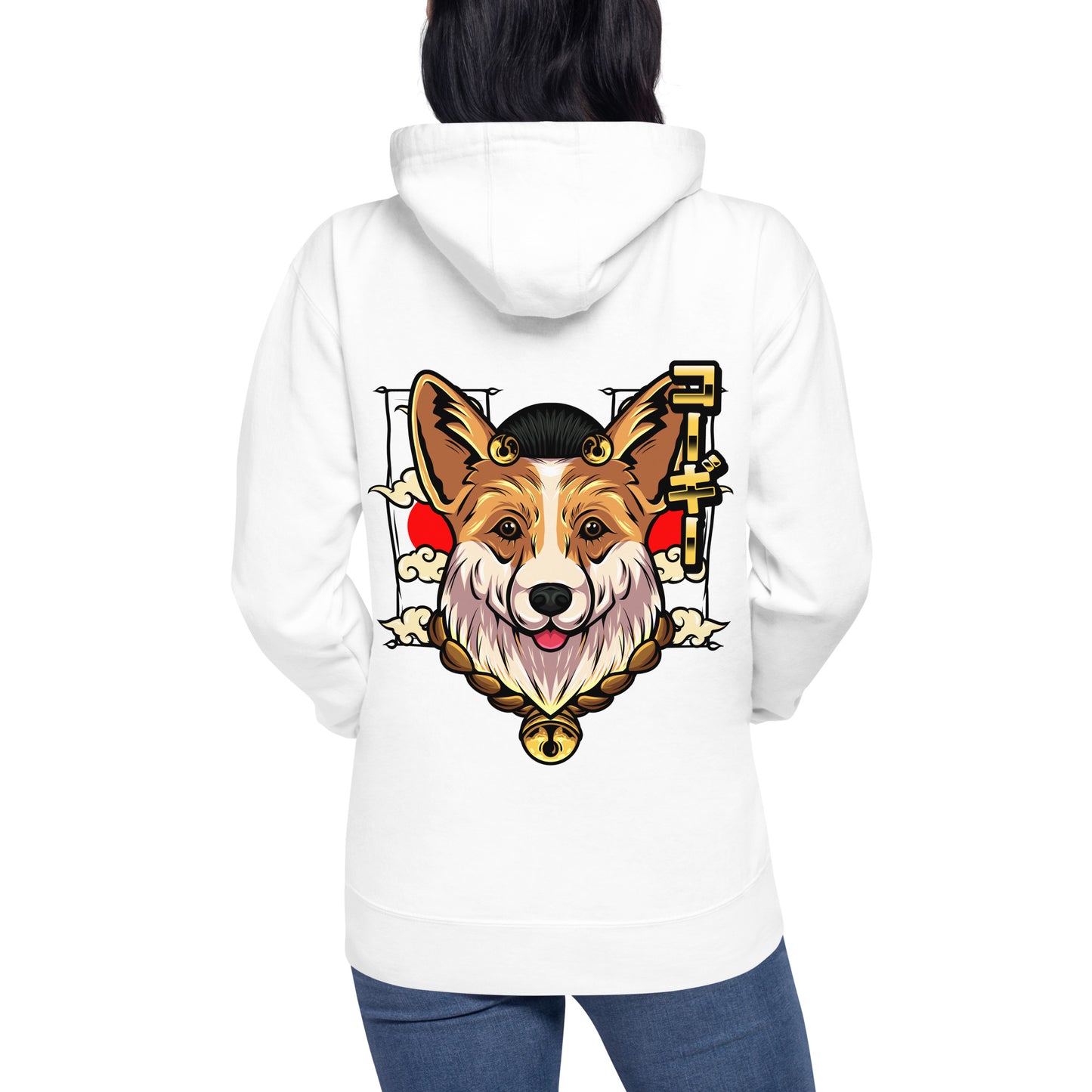 Welsh Corgie Horosha - Unisex Kapuzenpullover